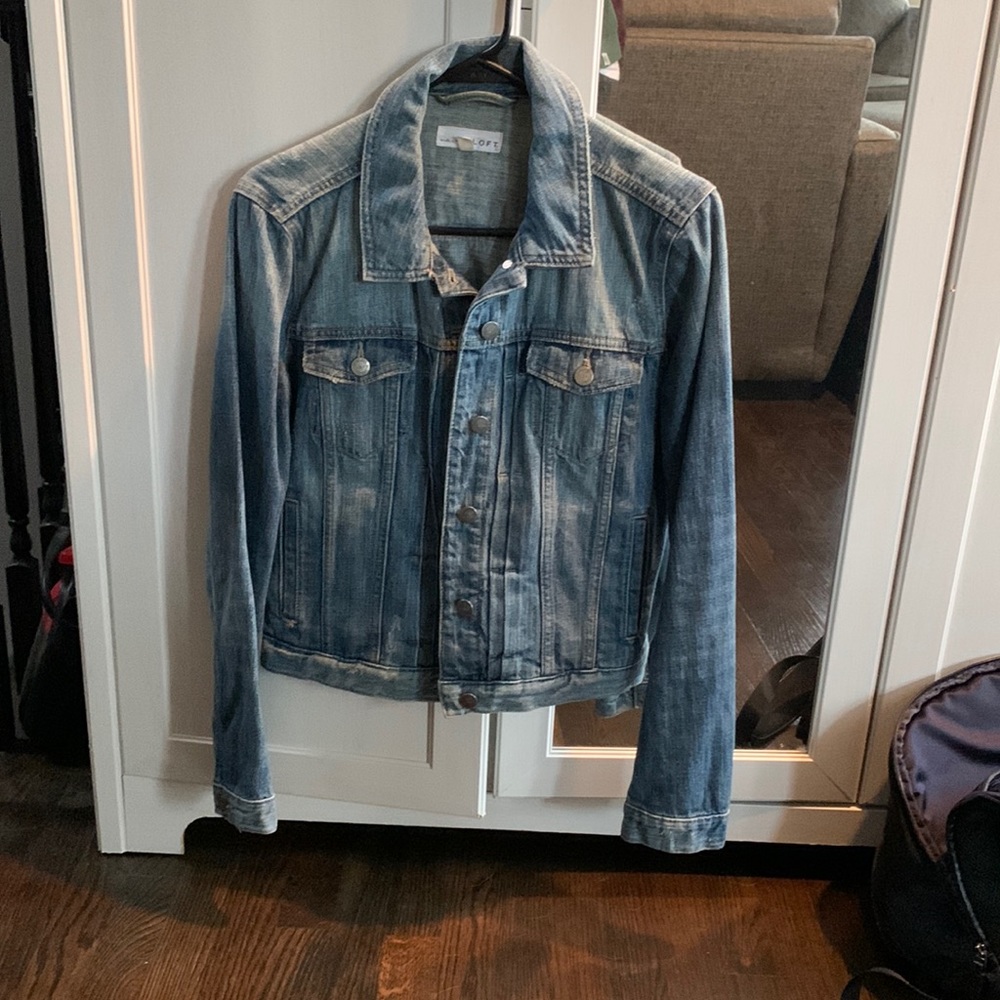 LOFT Women’s Denim Jacket - Size M - Worn in Excellent Quality